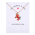 Hand Enameled Unicorn Necklace - Little Palace Store